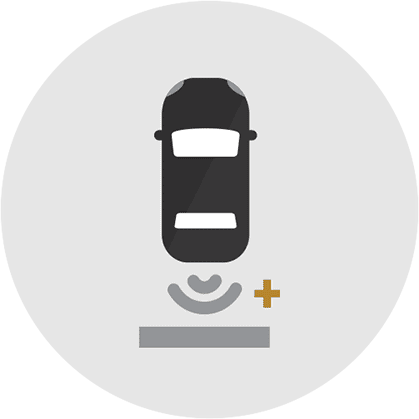 Traverse - Seguridad - Icono de asistente de estacionamiento trasero