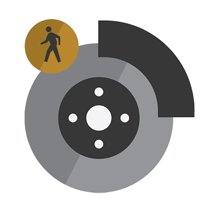 Chevrolet Tracker - Icono de frenado automático de emergencia