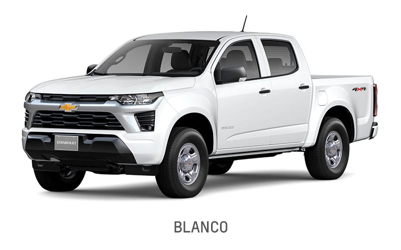 Nueva Chevrolet Colorado MY 2025 Worktruck MT - Colorizer - Blanco