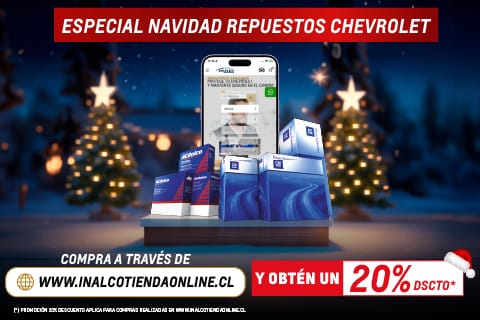 Chevrolet Inalco - Especial Navidad Repuestos Chevrolet - 100% Online
