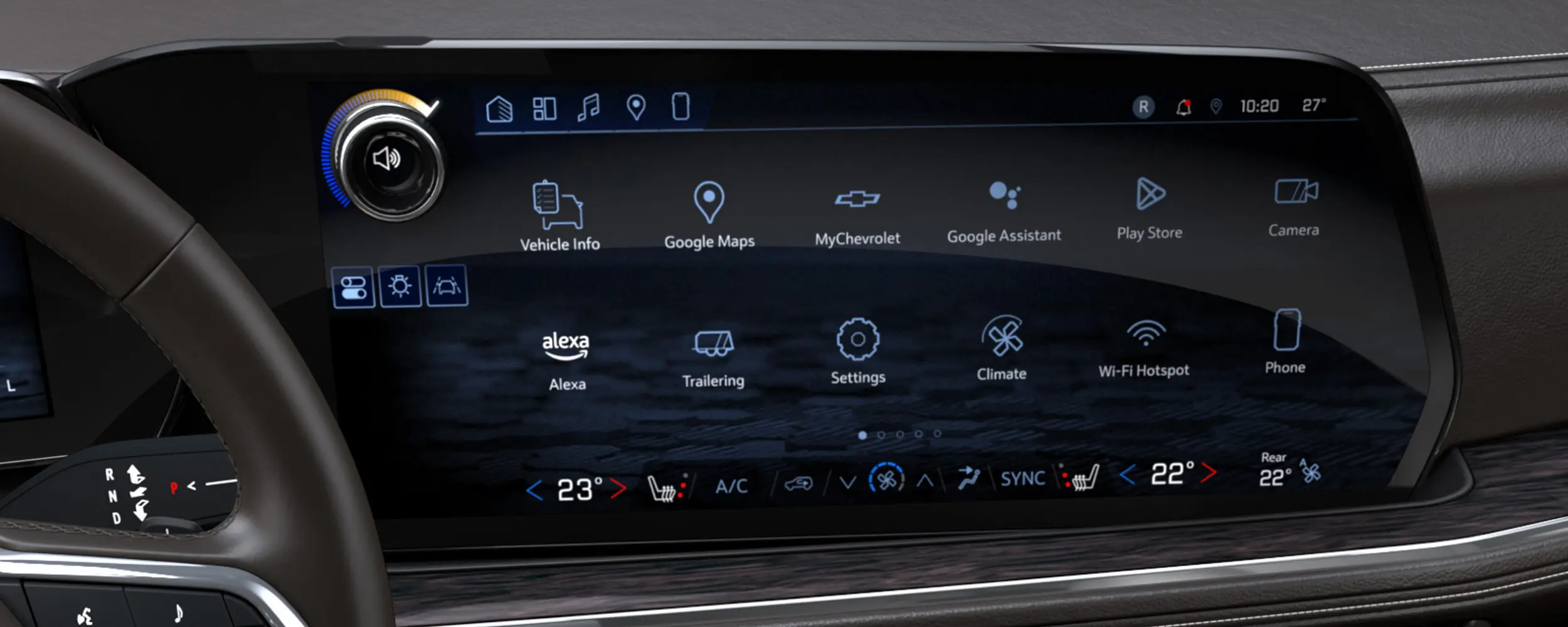 Chevrolet Suburban MY 2025 Diseño de panel