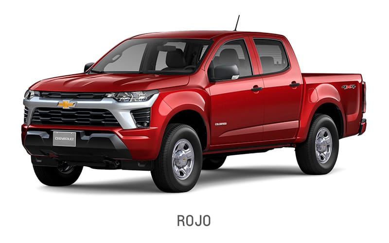 Nueva Chevrolet Colorado MY 2025 Worktruck MT - Colorizer - Rojo