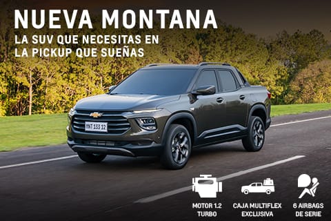 Chevrolet Summit Motors - Nueva Montana - Con motor 1.2 Turbo, Caja multiflex exclusiva, 6 airbags de serie y más