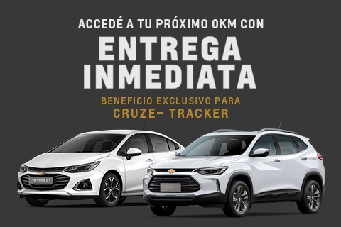 Entrega inmediata en Cruze y Tracker | Chevrolet Car One