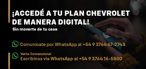 Accedé a tu plan chevrolet de manera digital | Chevrolet González